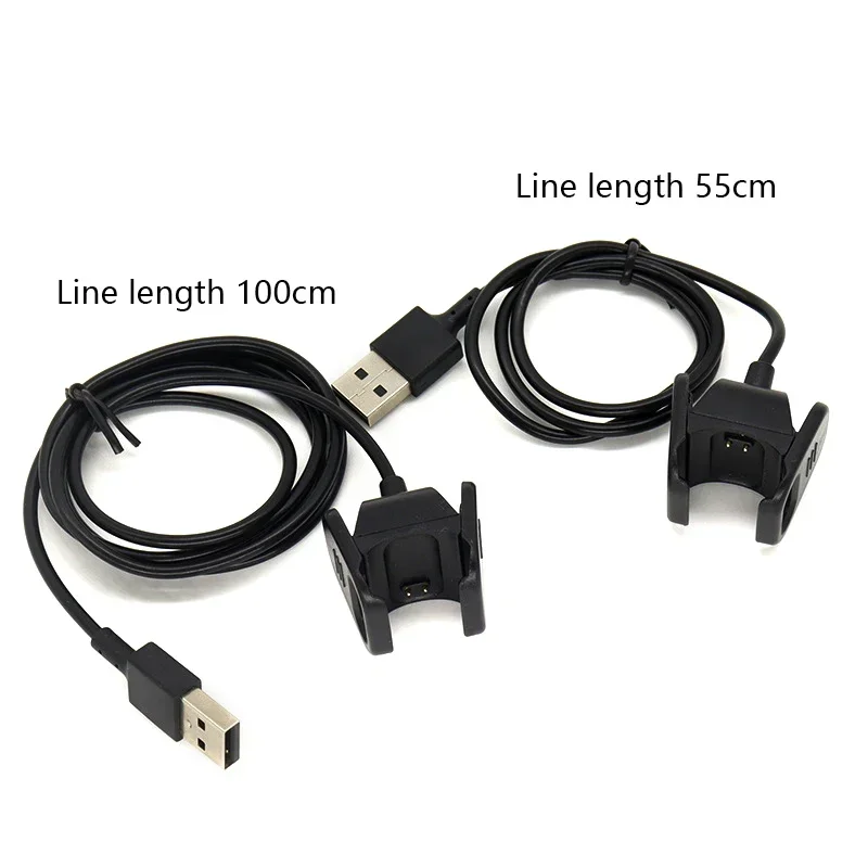 Cavo di ricarica USB per Fitbit Charge 3 Adattatore dock di ricarica veloce per cavo di alimentazione con clip di ricarica Fitbit Charge 4