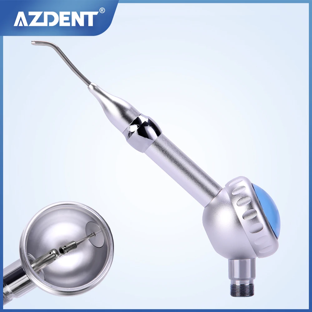 AZDENT Dental Equipment Teeth Whitening Spray Air Water Polisher Jet Air Flow Oral Hygiene Tooth Cleaning Prophy Polishing Tool