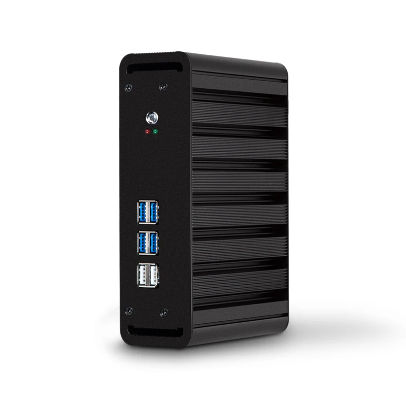 BEBEPC Mini PC industriale con supporto Inter Core i3 i5 i7 Computer WiFi Linux con 4xUSB3.0 4xUSB2.0 1xHDMI 1xVGA Win10 Ready