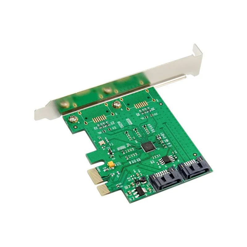 Марвелл 88SE9170 Плата контроллера PCIE на 2 порта SATA 6G PCI Express Адаптер PCI-e на SATA III