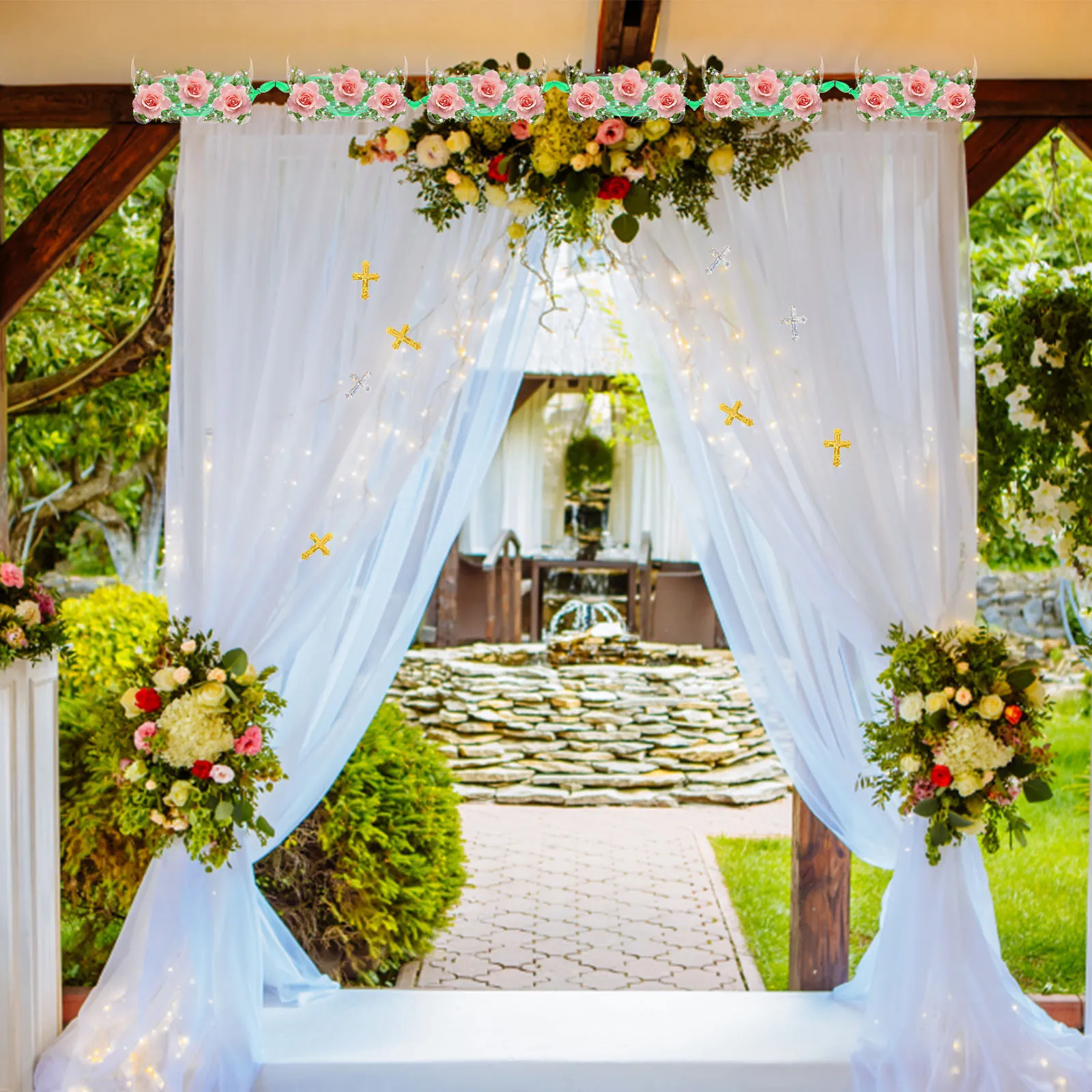 

2 Bags Dining Table Sequin Confetti Decorations Beaded Plastic Scattered