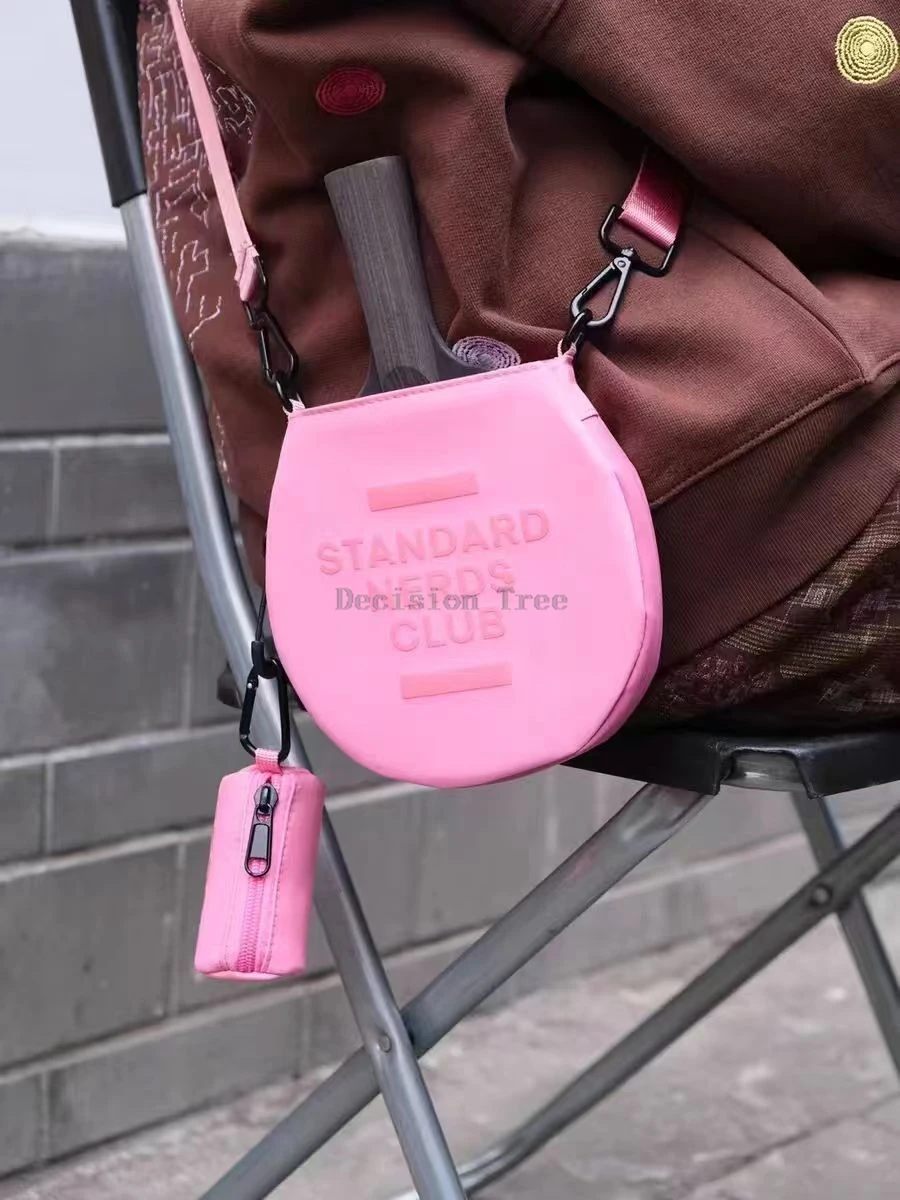 2026 new retro fashion style table tennis racket case bag men women sports crossbody bag storage bag with ball bag handbag view 6
