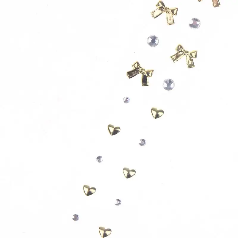 

20 шт./лист, акупунктурные аурикулярные наклейки для ушей, массажные модные позолоченные наклейки в виде бабочки и страз, наклейки для ушей, палочка для давления ушей