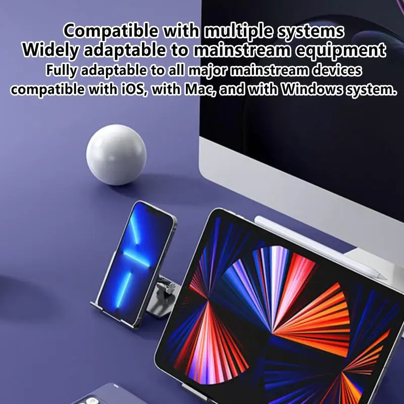 Tablet Keyboard Wireless Mini Keyboard For IOS Round Key Typewriter Keyboard Wireless Keyboard For Tablets And Phones