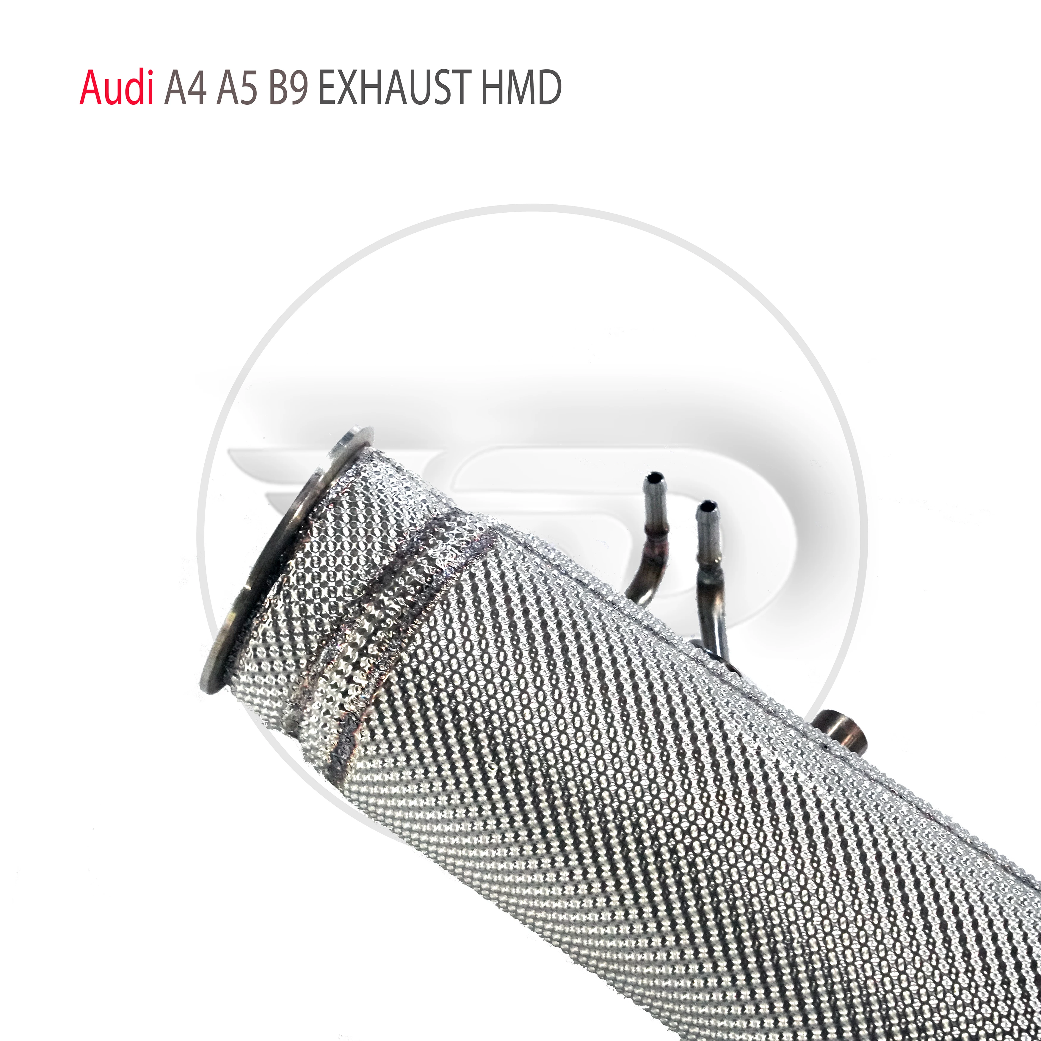 

HMD High Flow Performance Downpipe For Audi A4 A5 Quattro B9 2.0T Stainless Steel Exhaust System OPF Shocking Price
