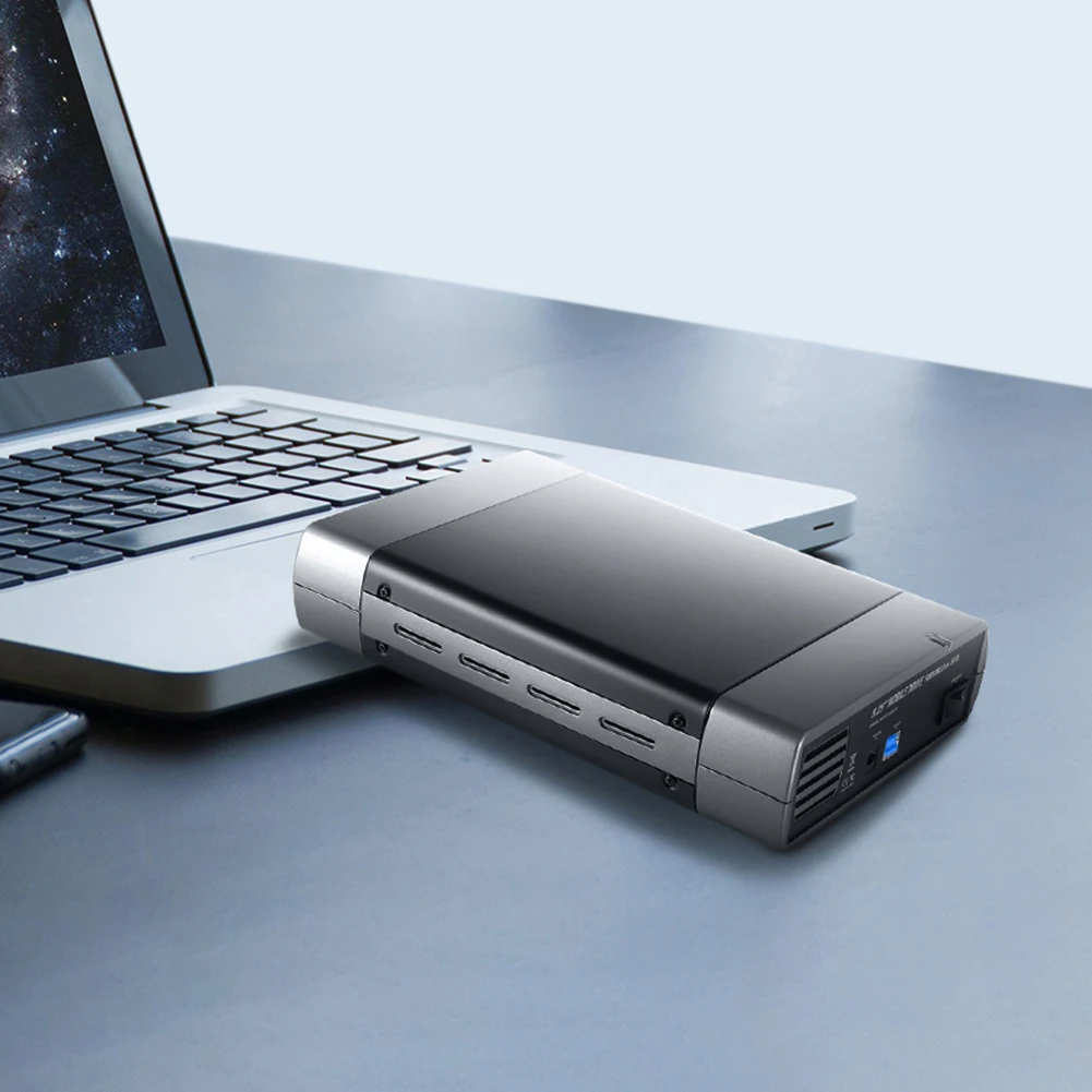 5.25inch HDD SSD Enclosure Case USB3.0/2.0 To SATA 8TB External Hard Drive Case Support DVD Mobile HDD Box 16 Speed Recording