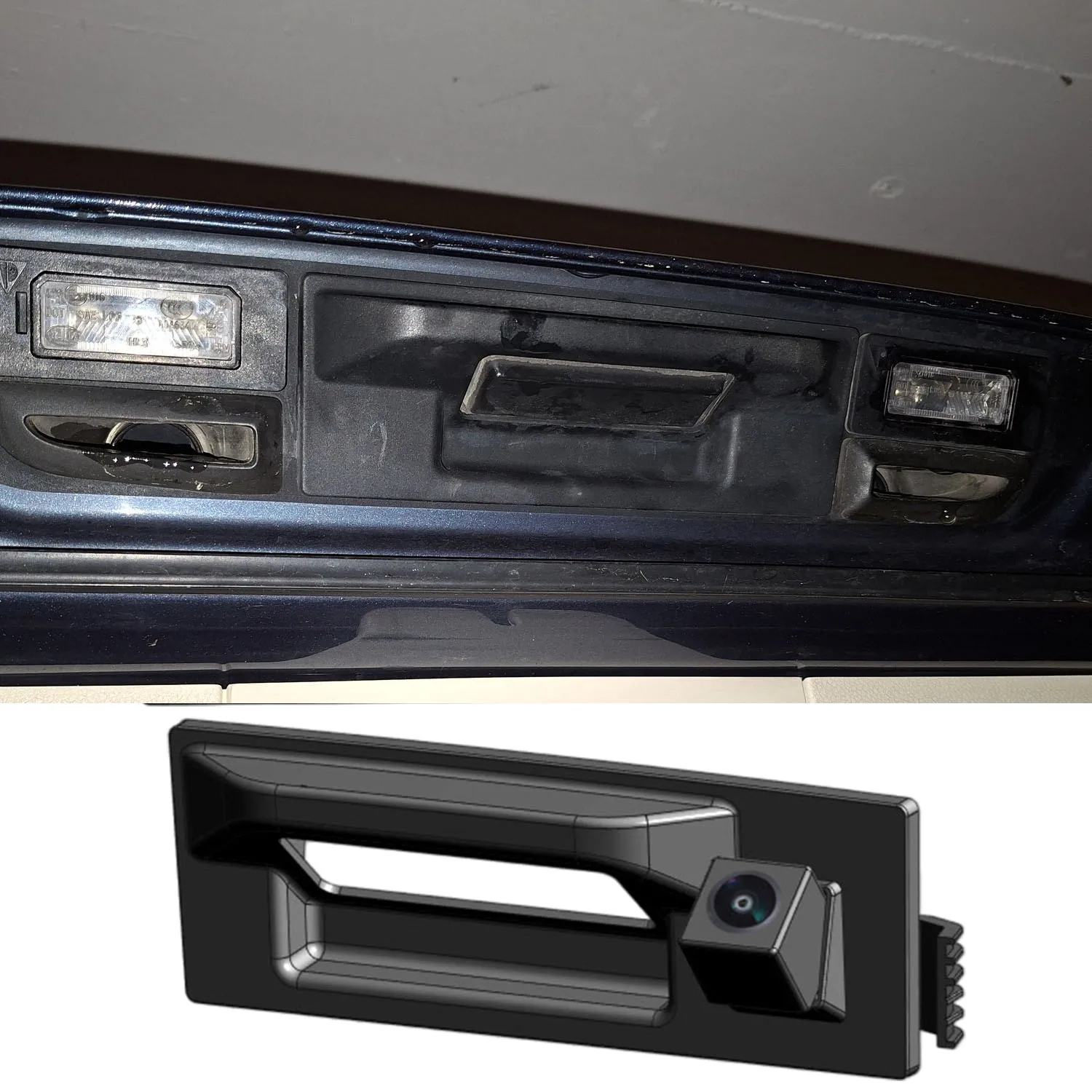 HD Car trunk handle rear view camera for Porsche Panamera 970 G1 V6 V8/971 G1 4.0 S 4 Diesel E-Hybrid