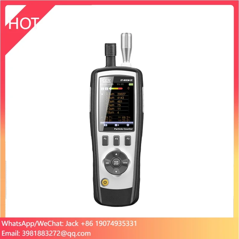 Detector de calidad del aire a prueba de explosiones CEM, partículas intrínsecamente seguras para PM2.5 PM10 en atmosferas DT-9881M-EX