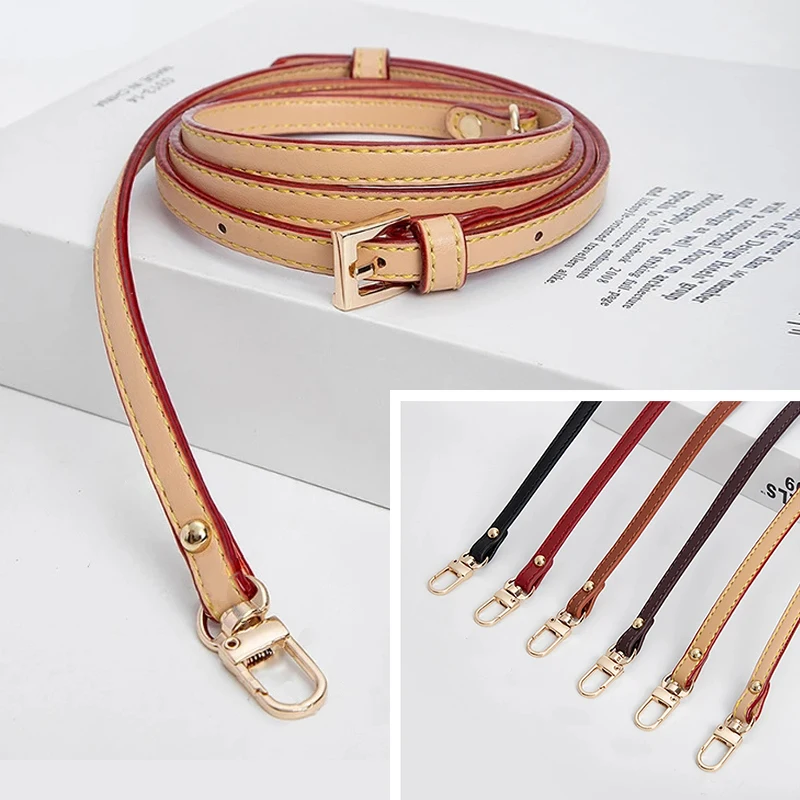 Leather Shoulder Strap Adjustable Replacement Belt Women Crossbody Handbag Handle for Bag Purse Transformation Accessories