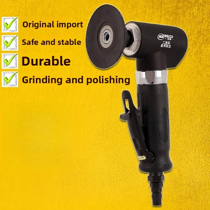 Taiwan Bei Di Pneumatic Polishing Machine Grinder High-Speed Bowl-Shaped Button Disc Grinder 3inch Disc Grinder Bd-7060 Taiwan Bei Di Pneumatic Polishing Machine Grinder High-Speed Bowl-Shaped Button Disc Grinder 3inch Disc Grinder Bd-7060