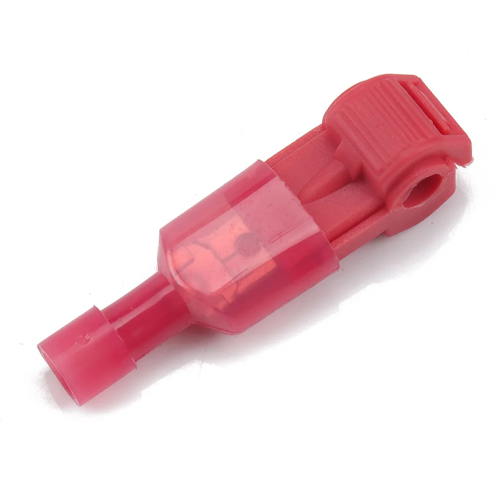 

300Pcs Self-Stripping T-Tap Wire Terminal Kit Quick Splice Male Disconnects Set Electrical Connectors for Automotive Marine Home