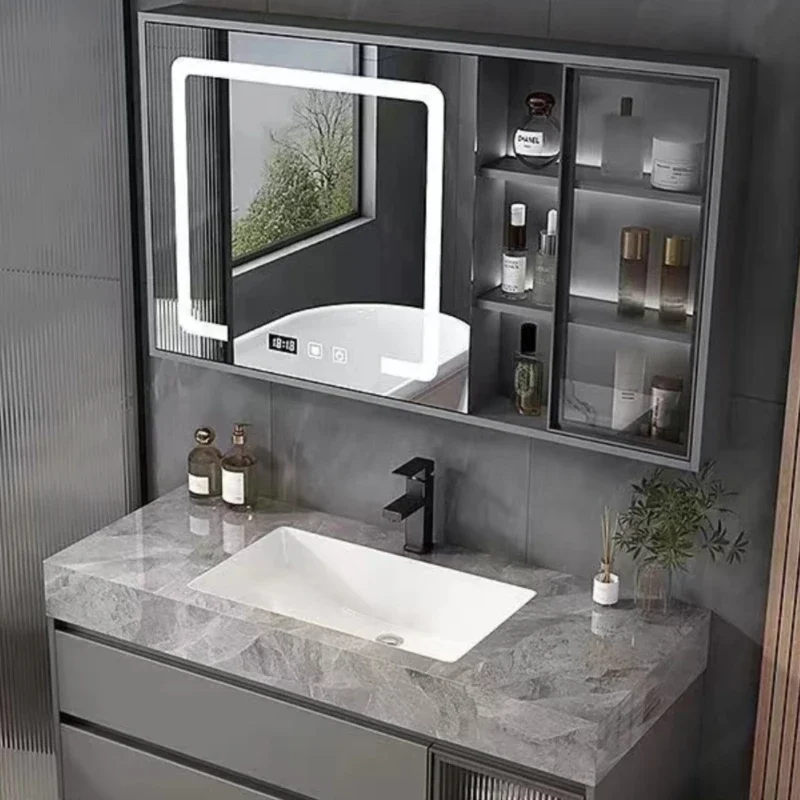 Muebles de baño, estantes para lavabo, armario moderno completo, cocina, inodoros de lujo, accesorios de baño Badkamerkast para el hogar