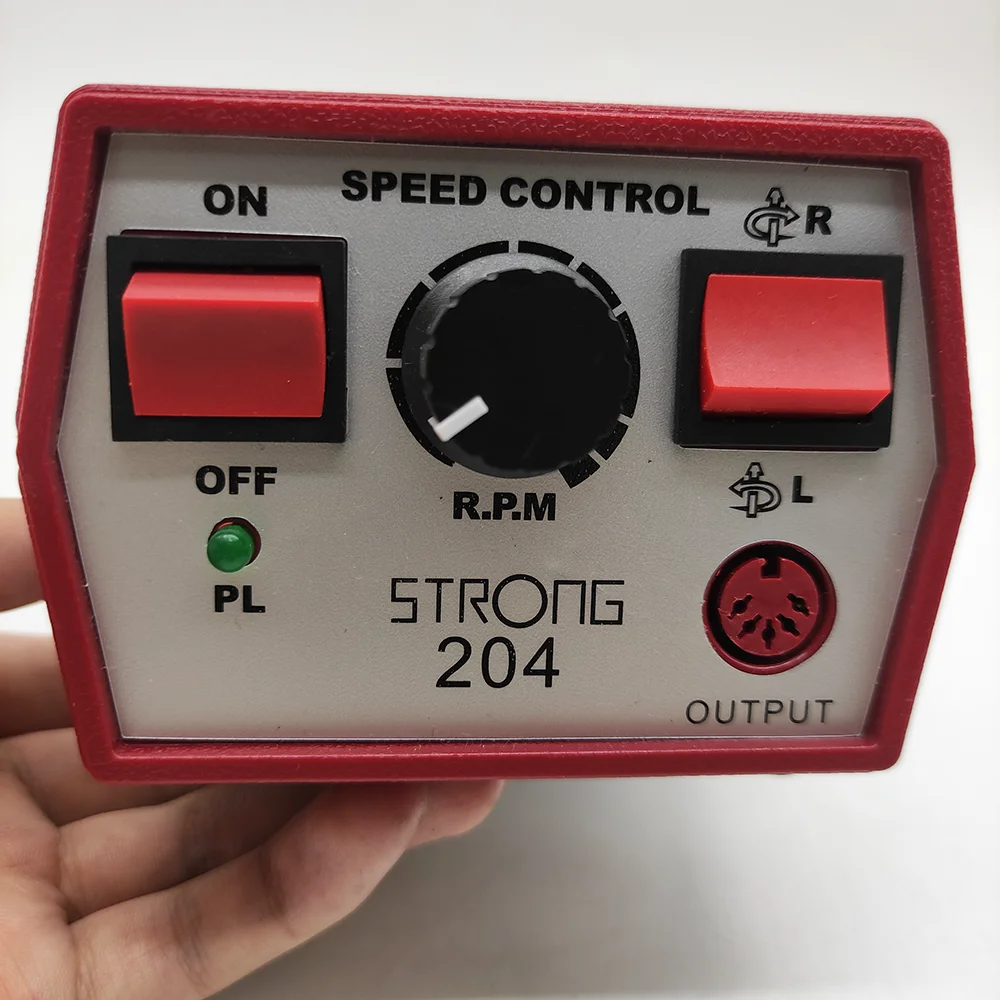 65W Strong 204 wiertarka do paznokci 35000RPM Strong 102L rękojeść materiały do paznokci dla profesjonalistów Pedicure elektronarzędzia