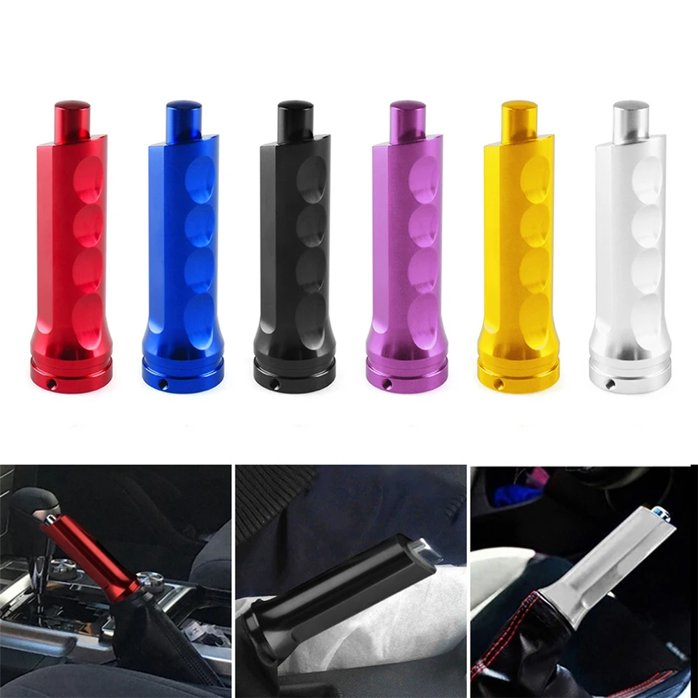 

Универсальный автомобильный алюминиевый рукав ручного тормоза, ручка ручного тормоза, защитная крышка для рук