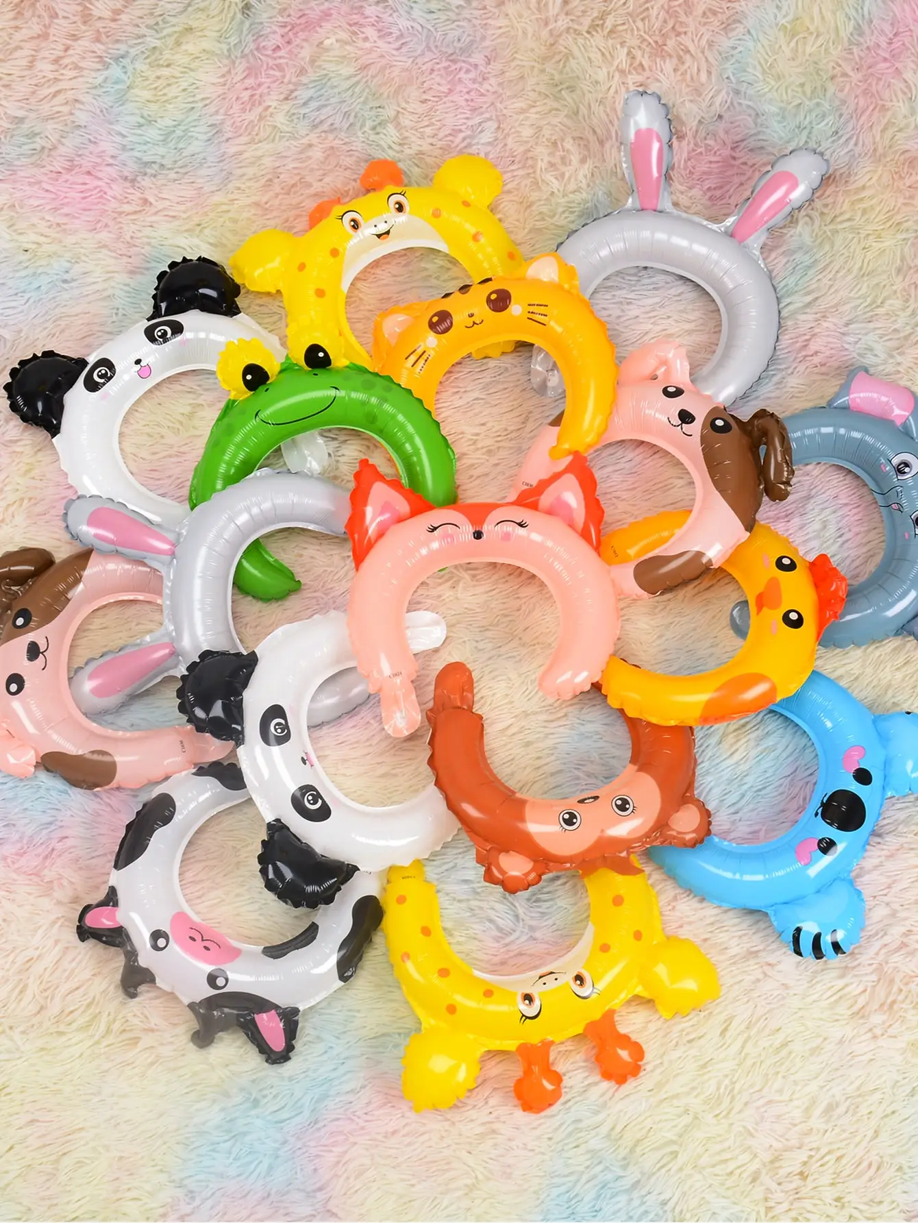 20pcs Mix Headband Balloon Cute Bear Rabbit Cartoon Balloon Kids Birthday Party Decoration Baby Shower Kids Toys