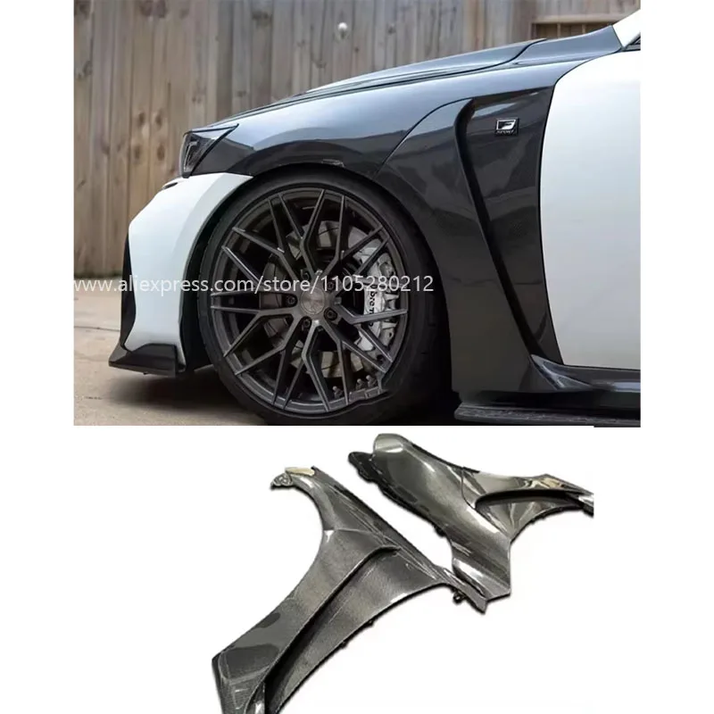 Compatible with Third-Generation Lexus IS IS300/IS350 Carbon Fiber Fender Mudguards Aftermarket Parts