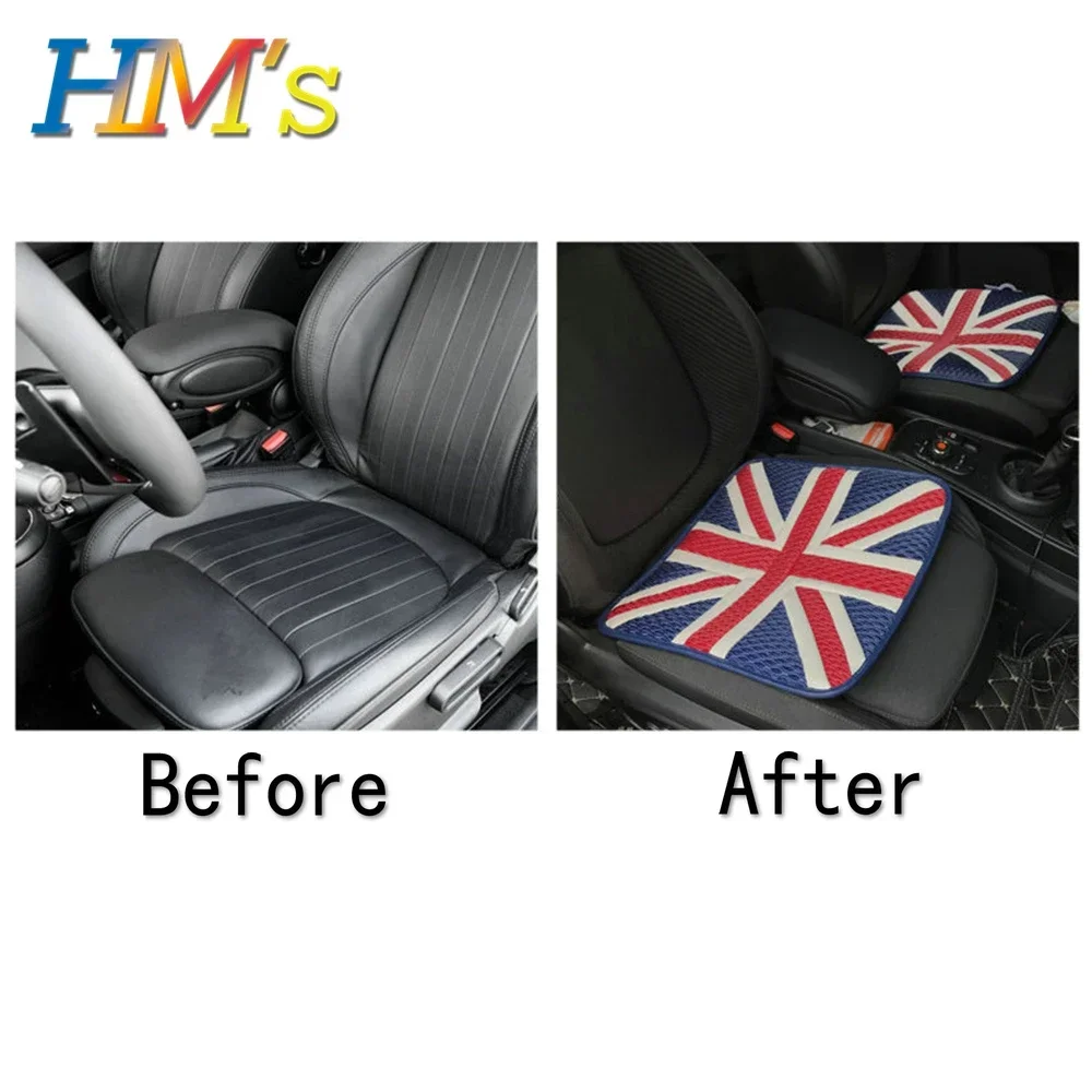 

For Mini Cooper Car Accessories Ice Silk Car Seat Cushions Covers For Mini Cooper R56 F56 F55 For Mini Countryman R60 F60