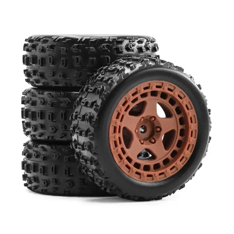 

4 шт., 69 мм, резиновая шина, 12 мм, шестигранная шина для Arrma 1/18 2S Typhon Grom, детали для обновления радиоуправляемого автомобиля, аксессуары