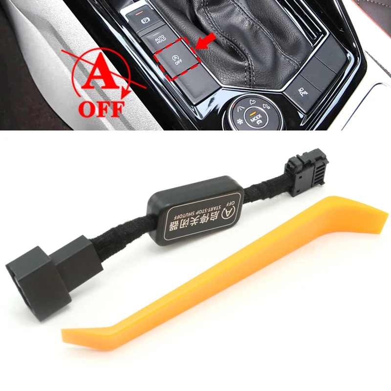 

Auto Off Canceller Automatic Start Stop Engine Eliminator Sensor Disable Cable Plug For VW Volkswagen Tayron 2019-2024