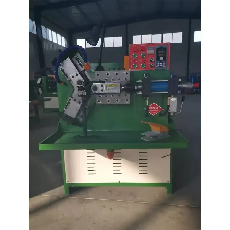 CE Certification Hollow Tube Three-Axis Thread Rolling Machine Fully Automatic Hydraulic Pipe Thread Rolling Machine for