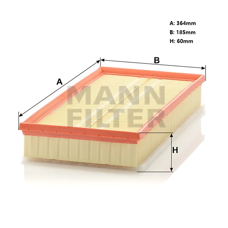 MANNFILTER C37153/1 Air Filter Fits VW New Beetle Golf Bora LAVIDA AUDI A3 TT SKODA Octavia 180129601B 180129620 1J0129620A