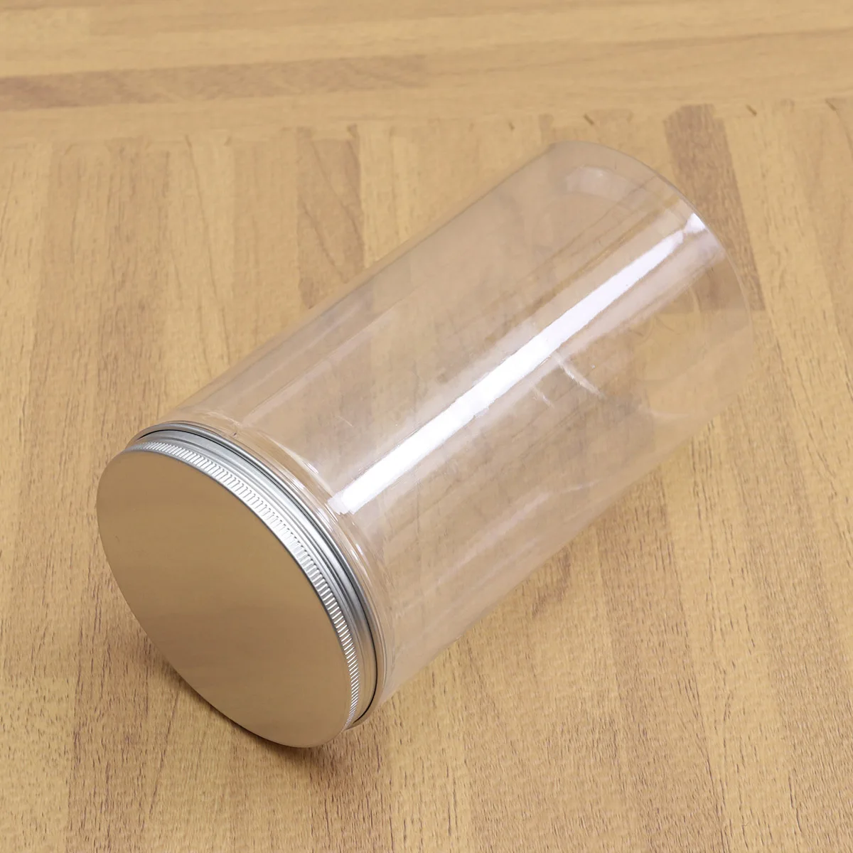 

1280Ml Exquisite Plastic Sealed Storage Tank With Clear Surface Moistureproof Storage Bottle For Grains Snacks Tea