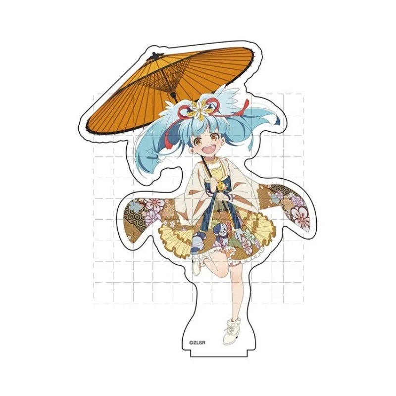 Zombie Land Saga Saki Nikaido Sakura Minamoto 15cm Acrylic standing Keychains Tabletop Decorations Periphera Gifts For Friends