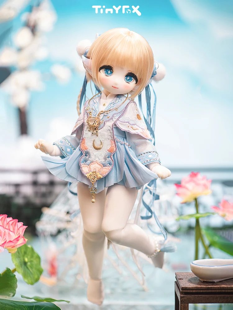 

1/6 Tinyfox, новая оригинальная кукла Fox Goddess Hanging Moon Bjd, специальная кукла Six Points Mjd, модель женской куклы, украшение, игрушка, подарок для девочки