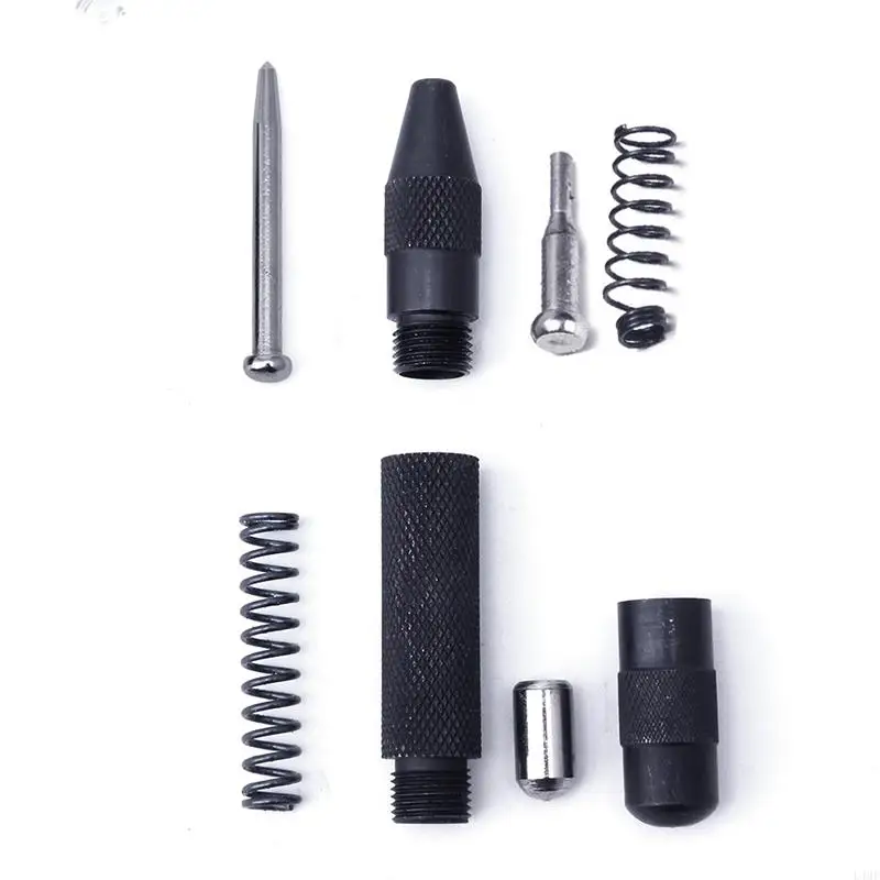 5 Automatic Centre Heavy Duty Spring Loaded Metal Press Dent Marker L4MF