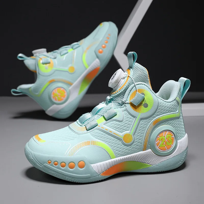 2026 New Men's Basketball Shoes Cushioning Anti-skid Sneakers Fitness Training Popcorn Rubber Sole Sports Casual Shoes