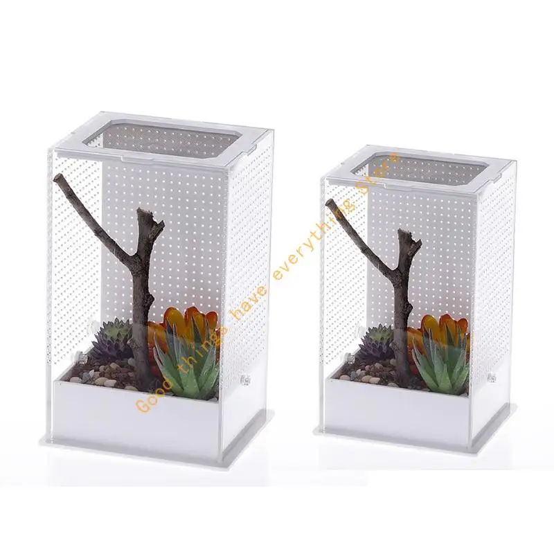 

Feeding Box Breeding for Case Mantis Villa for Mini Small Snake 55KF