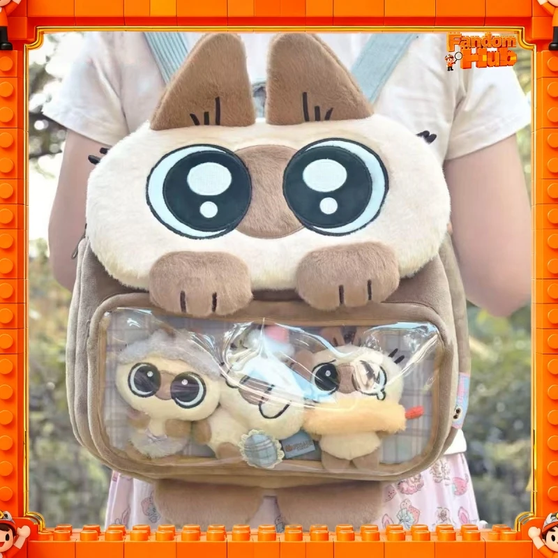2026 azuki o gato siamês azukisan mochila de pelúcia dos desenhos animados-grande capacidade na moda itabag boneca mochila brinquedo fãs presente