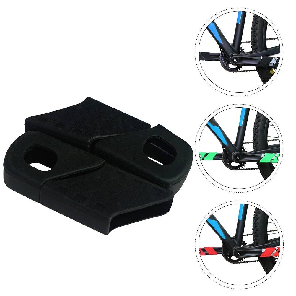 

4pcs Bike Crank Protector Crankset Protective Sleeve Cycling Accessories Durable Shockproof Oil Resistant Universal Fit For