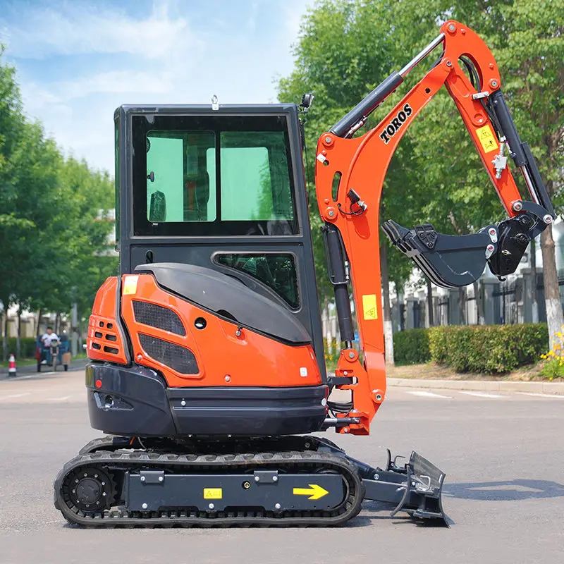 Fast Delivery Epa Engine New Crawler Digger Excavator Mini Excavators 2.5 Ton Multifunctional Escavatore Bagger