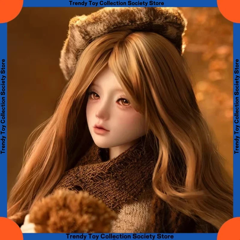 Bambola Bjd in quattro parti nella serie di colori di Wanqiu Maillard Letterary Girl Sd realizzata a mano nuovi giocattoli alla moda personalizzati in regalo in magazzino