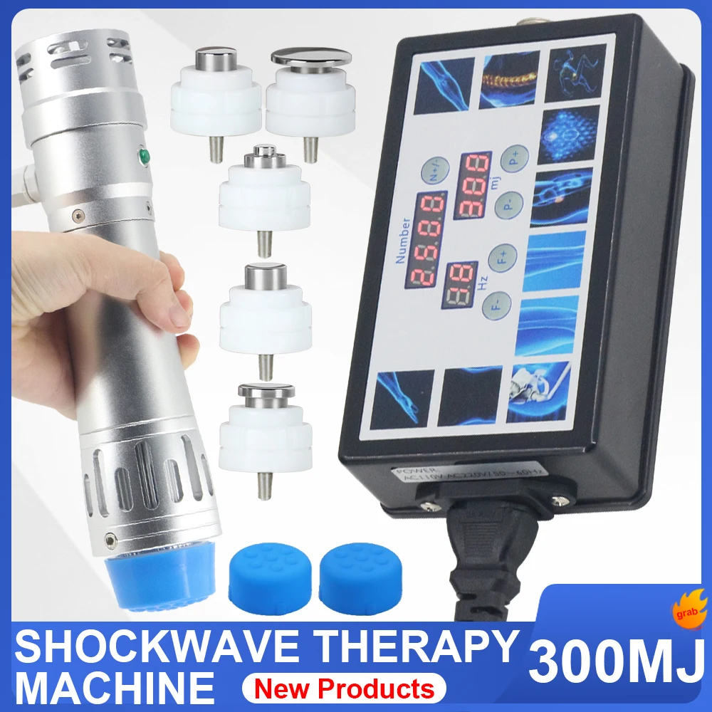 Portable Shockwave Therapy Machine For Massage Relax Body Effective ED Treatment Relieve Pain Physiotherapy Shock Wave Massager