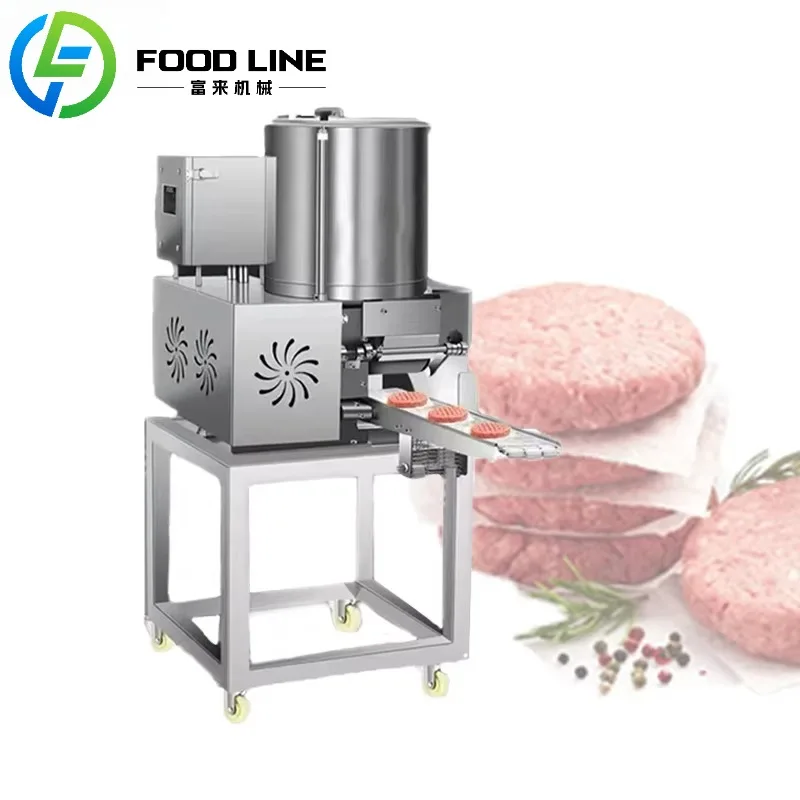 Automatic Hamburger Patty and Burger Molding Machine for Chicken Nugget Meat Pie Beef Patty with Motor As Core Component