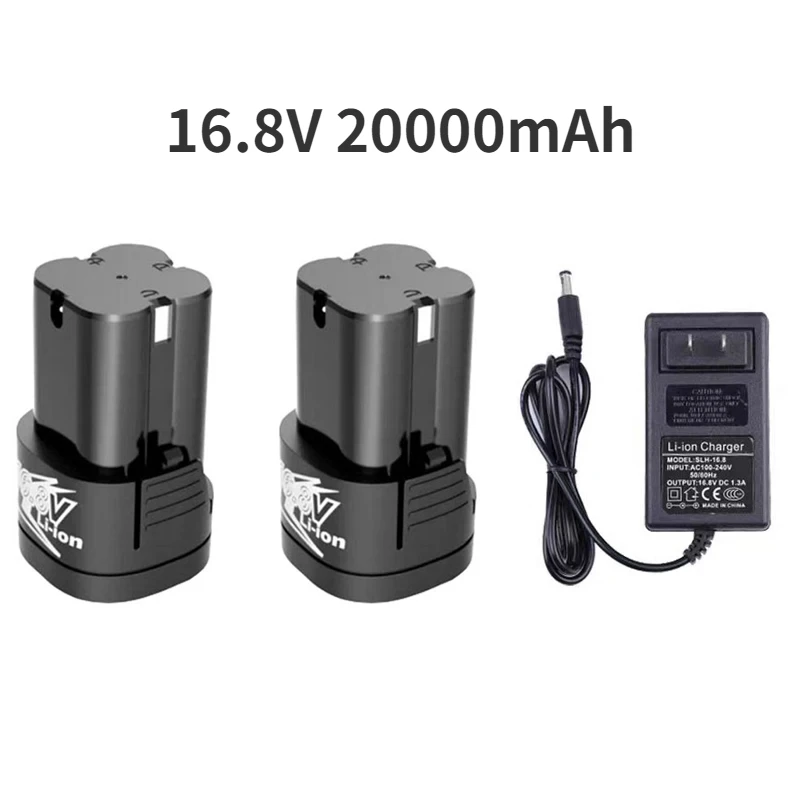 Bateria Recarregável Li-ion de Lítio Chave de Fenda sem Fio Furadeira Elétrica Mini Rebarbadora Ferramentas Elétricas 20000mah 16.8v