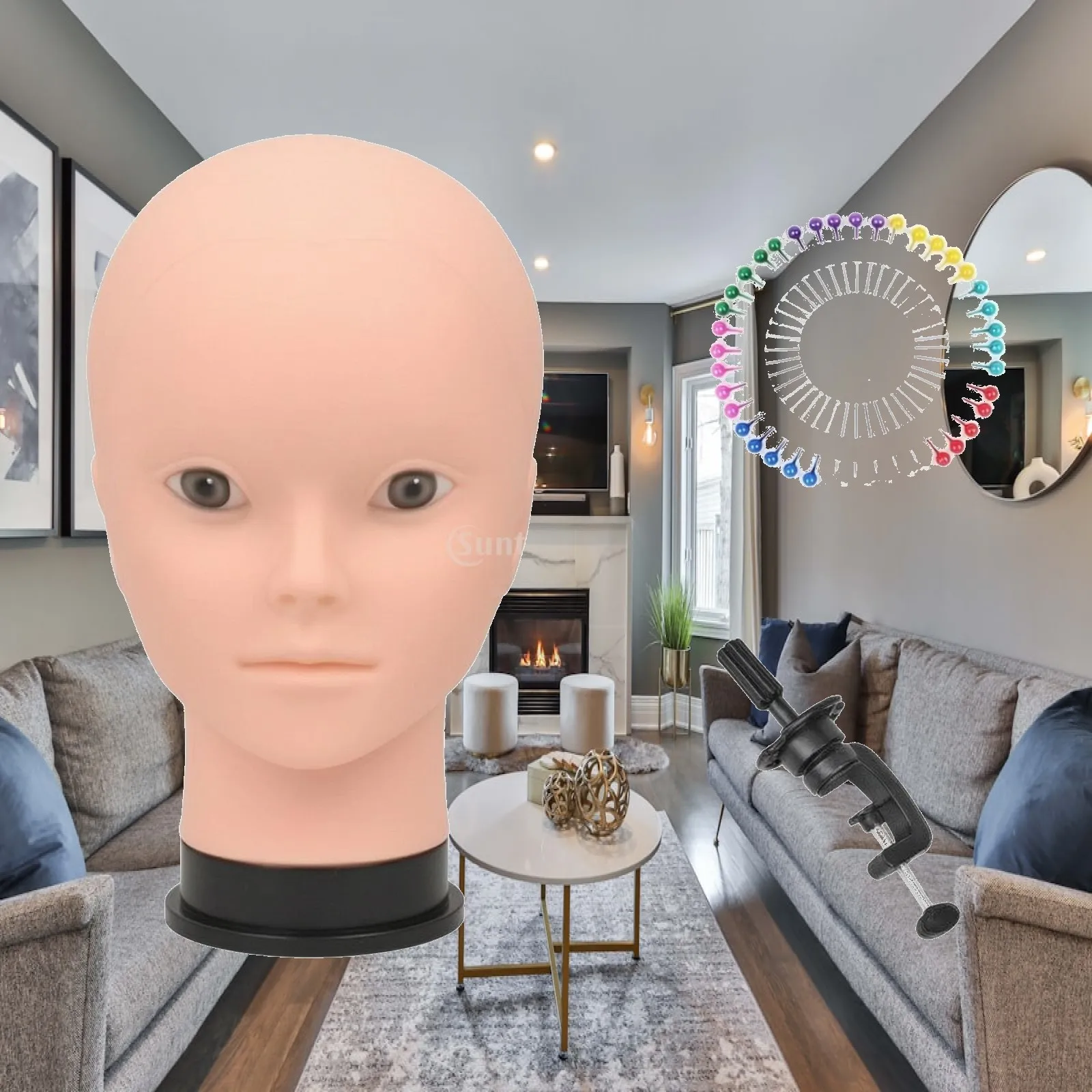 tete-de-mannequin-avec-eventail-a-epingles-et-support-a-pince-tete-de-mannequin-reutilisable-avec-support-de-table-reglable-pour-salons