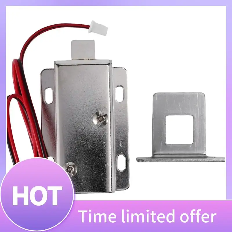 

B68A Mini Electromagnetic Lock DC 12V Electric Bolt Lock Small Electric Control Cabinet Door Lock