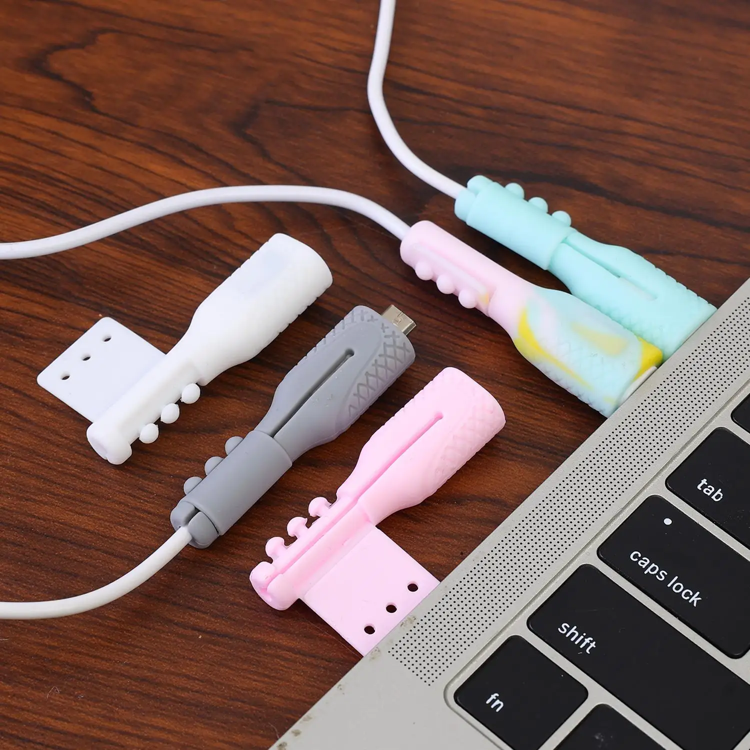 Magnetic USB Type C Silicone Charger Cable Protector Cover for iPhone Samsung mi Universal Charger Data Cord Anti-Break Winder