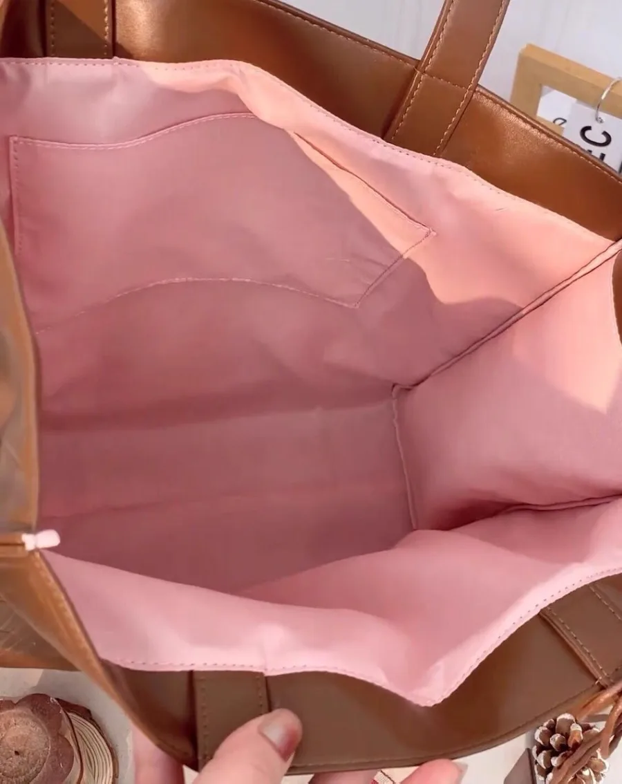 Flower Knows Travel Tote Bag Pink Crossbody Bag Luxury Bags For