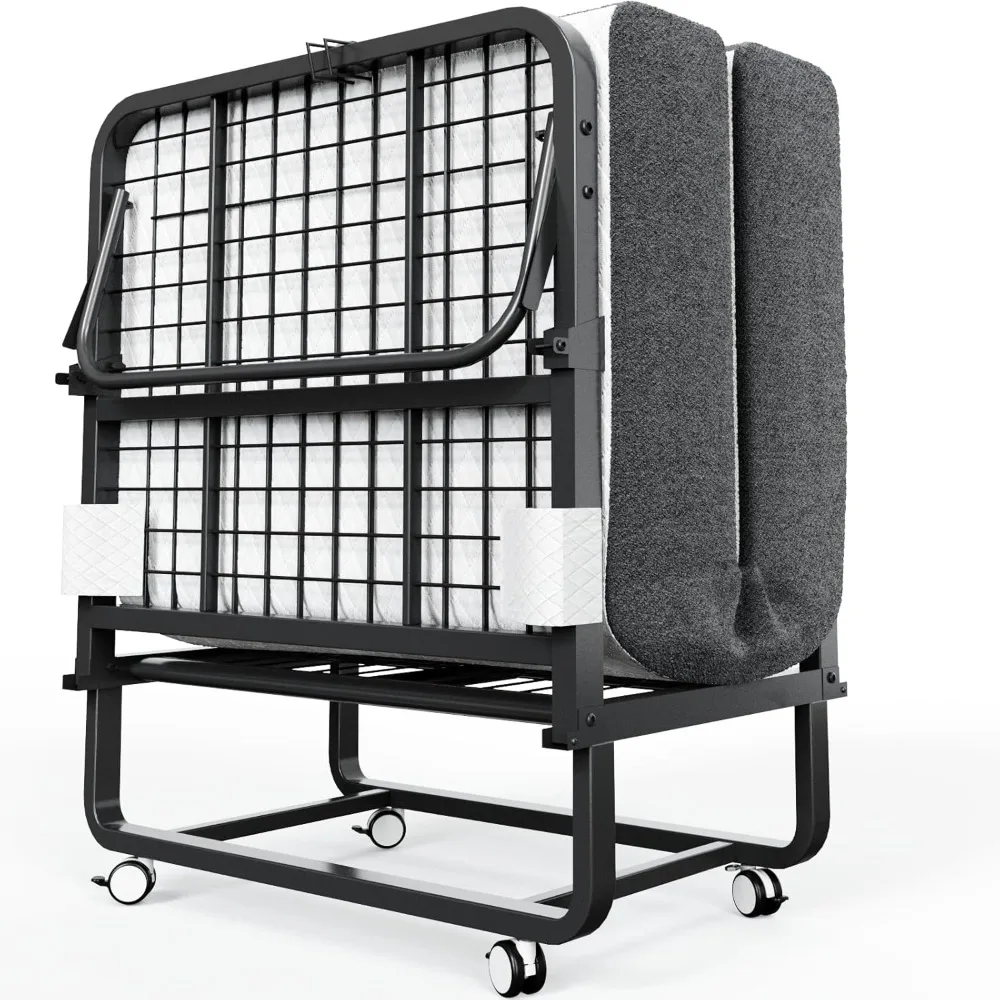 Folding Bed With 5"… - image