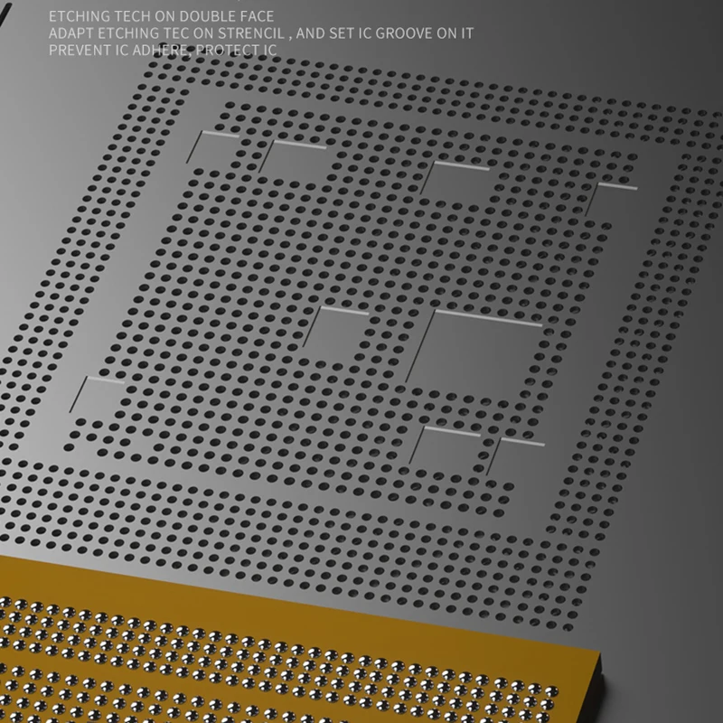 Рисунок 3 - Многоцелевой трафарет Mechanic iSmt Bga Ic 0