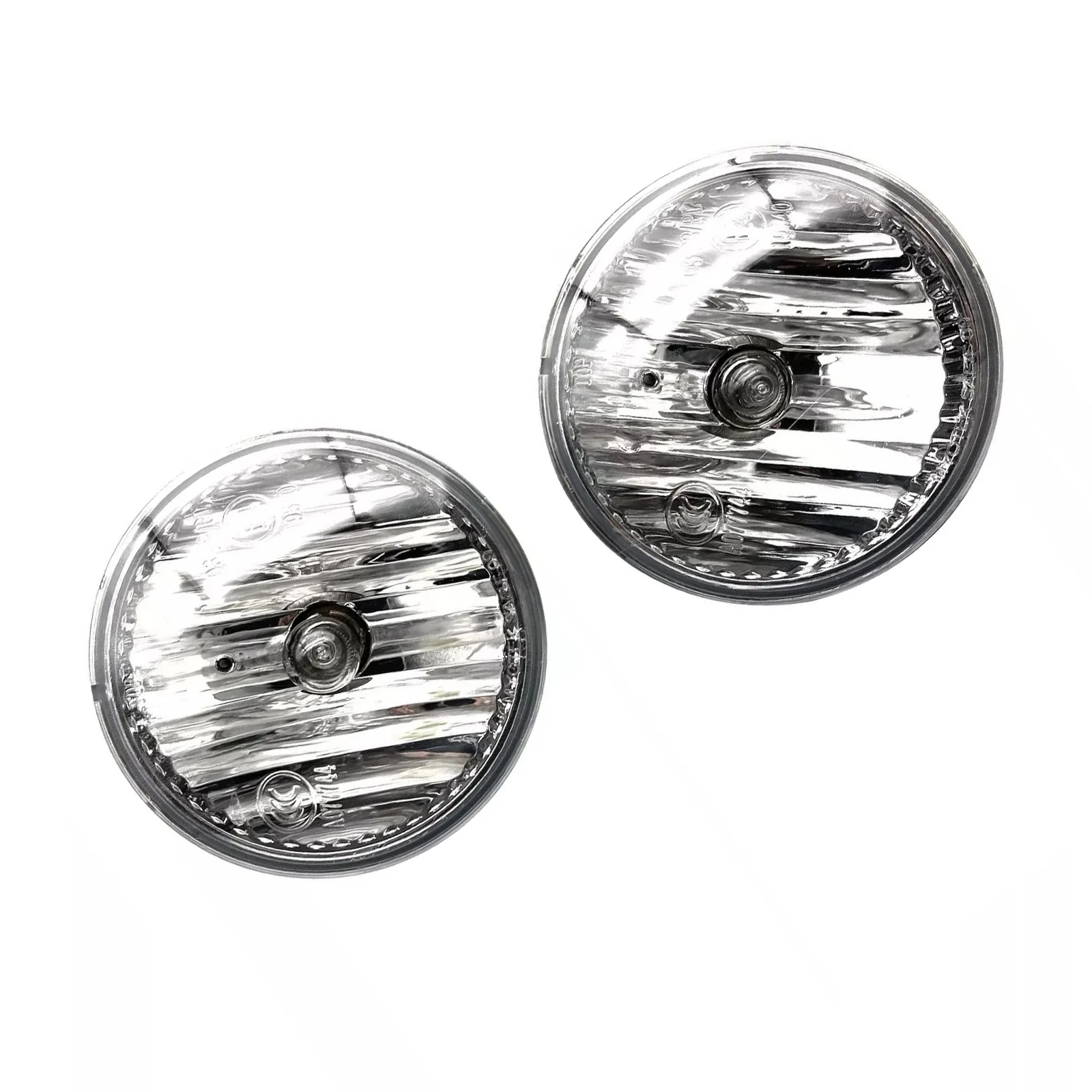 1 Pair Car Fog Light Left & Right Lamp Bulb Assembly 4300K 12V 24W For Jeep Patriot Wrangler 68081399AB CH2594104 Auto Accessory