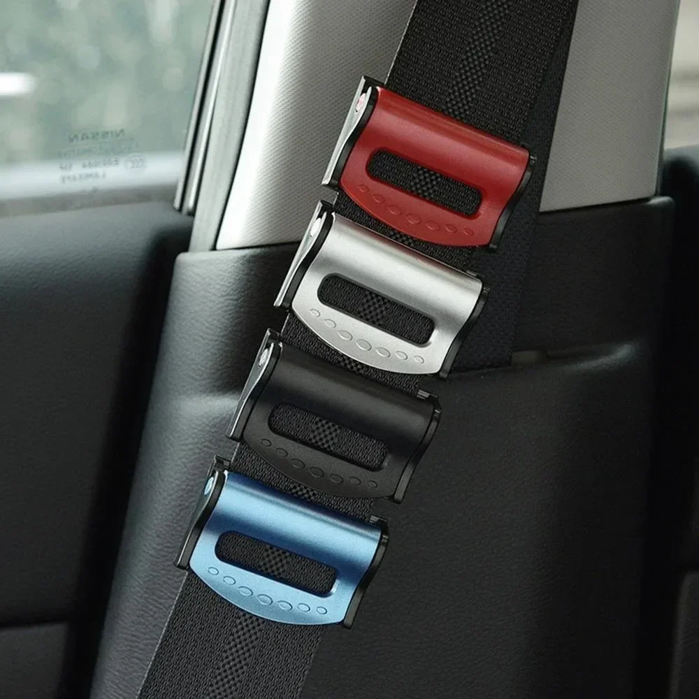 Car Seat Belt Buckle, Anti-Slip Safety Clip, Adjustable Buckle, Universal Seat Belt Fixing Clip Accessory