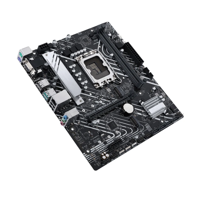 For Intel H610 PRIME H610M-A D4 motherboard Used original LGA 1700 LGA1700 DDR4 64GB USB3.0 SATA3 Desktop Mainboard