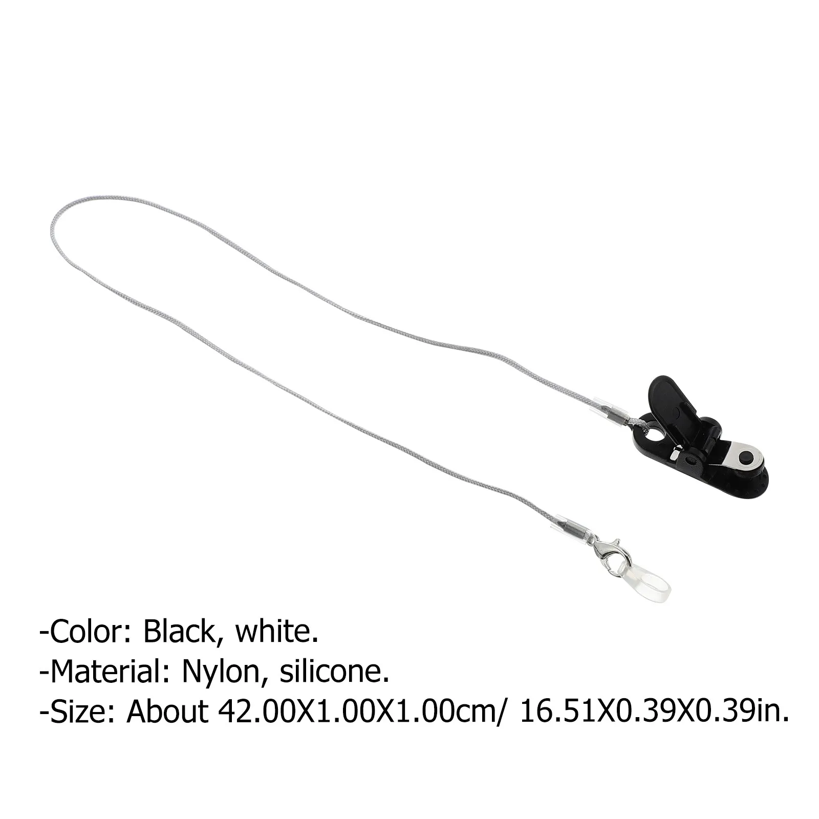 1Pcs Hearing Aid Hanging Strap High-Quality Anti-Loss Holder for Seniors Hearing Aid Protector Single Ear Clip Sound Amplifier