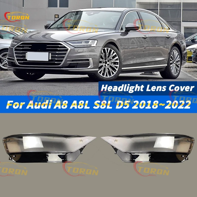 

Для Audi A8 A8L S8L D5 2018 2019 2020 2021 2022 автомобильная фара, крышка объектива, абажур, крышка фары, автомобильные детали