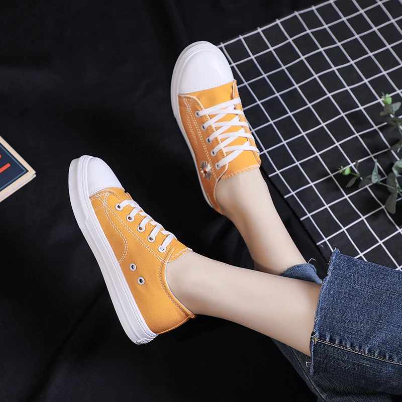 Fashion Canvas Shoes Outdoor Flat Sneakers Women Spring and Autumn Seasons Luxury Designer Shoes for Women